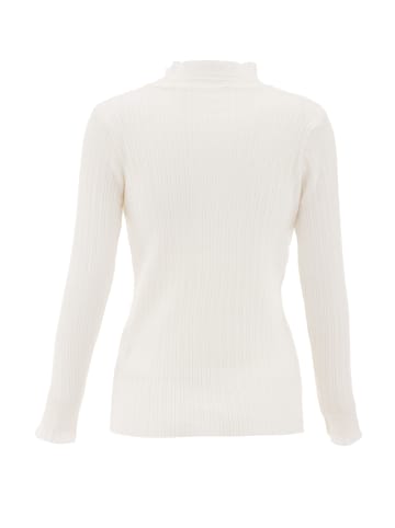 CARNEA Damen Strickpullover in Wollweiss
