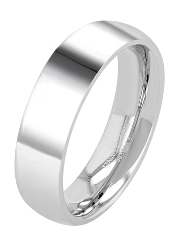 Adeliás Herren Ring aus Edelstahl in silber