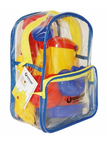 Spielstabil 6tlg. Set: Sand-Set Classic im Rucksack in mehrfarbig