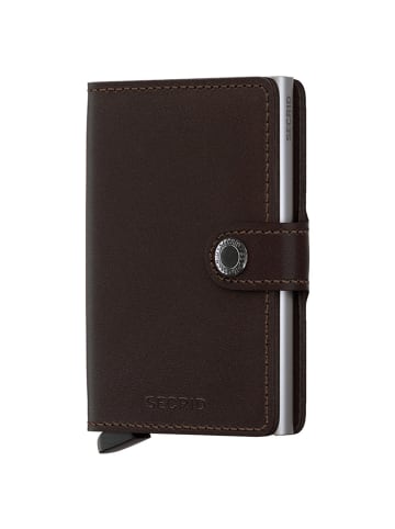 Secrid Original Miniwallet - Geldbörse RFID 6.5 cm in dark brown