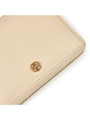 Esquire Alexandria Geldbörse RFID Schutz Leder 13 cm in beige