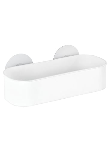 Wenko Badezimmerkorb OSIMO in Weiß, (B) 27 x (H) 9,5 x (L) 12 cm
