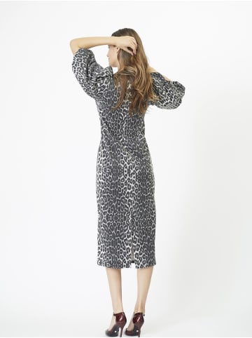 Co'couture Kleid LeoCC in Dark Grey