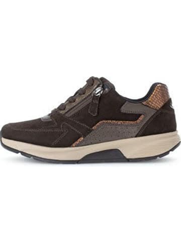 Gabor Lowtop-Sneaker in chocolate/rost