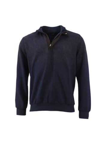 Claudio Campione Sweatshirt mit Knopfleiste in Multicolored