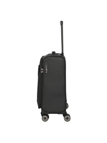 travelite Jetpack Max 4 Rollen Kabinentrolley 55 cm schwarz