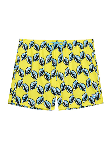 HOM Beach Boxer Mahdi in yellow print