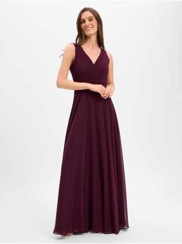 Vera Mont Abendkleid in aubergine - 0001