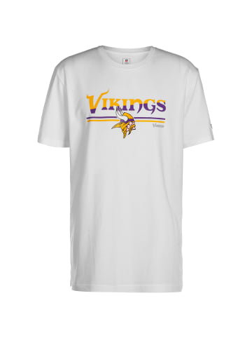 NEW ERA T-Shirt NFL Minnesota Vikings 3rd Down in weiß / lila