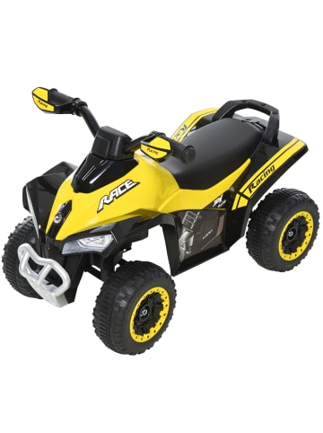 HOMCOM Rutschauto Gelb