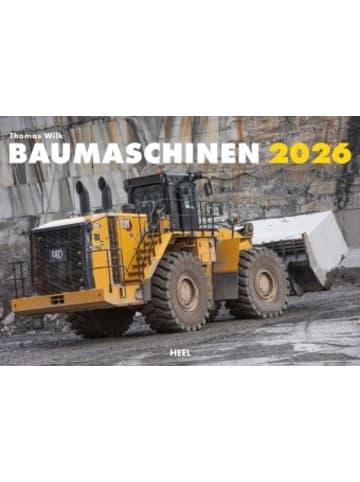 Heel Verlag Kalender - Baumaschinen Kalender 2026