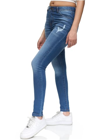 REPUBLIX Skinny-Fit Jeans STELLA in Mid Blue