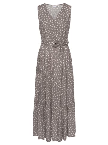 Vivance Maxikleid in taupe-creme bedruckt