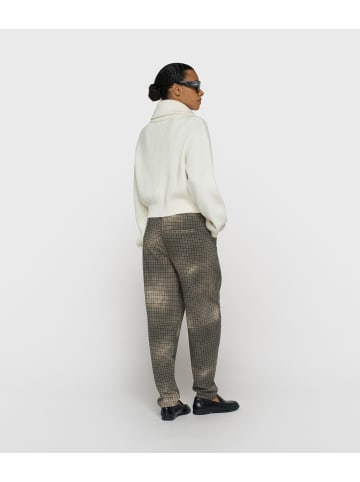 10Days Chique Pants Check Hose in Champagne
