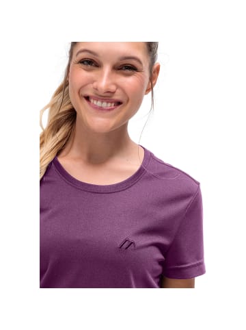 Maier Sports T-Shirt Waltraud H/S in Beere3815