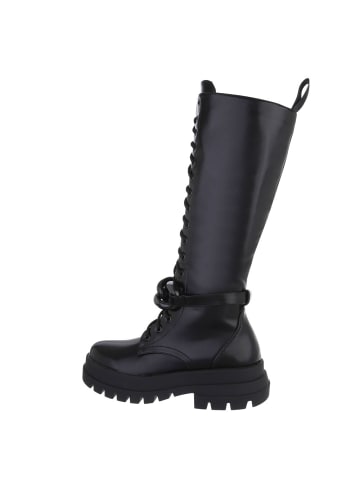 Ital-Design Stiefel in Schwarz