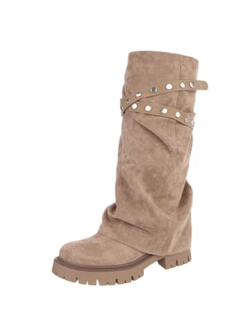 Ital-Design High Heel in Hellbraun