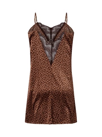 Marie Lund Nachtwäsche in braun schoko - 0001