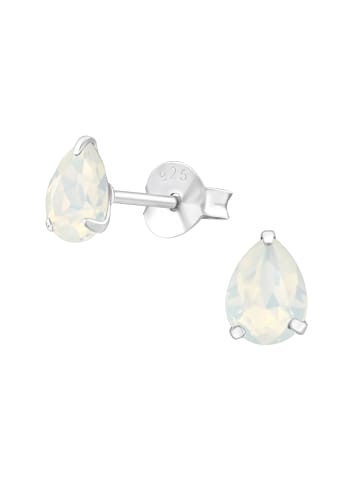 Bungsa Ohrstecker in Silber