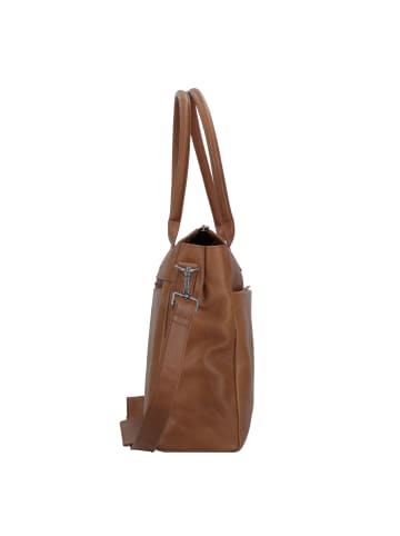 Greenburry Fiorentina Aktentasche Leder 39 cm Laptopfach tan
