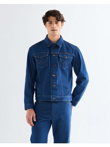 Wrangler Jeansjacke Cowboy Cut in Prewashed Indigo
