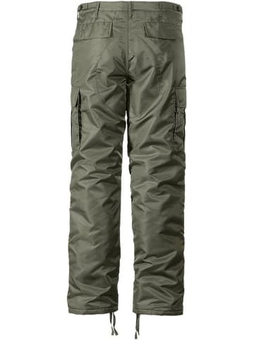 Brandit Cargohose "Thermo Pants" in Grün