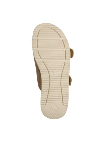 Tamaris Klassische Pantoletten in Beige