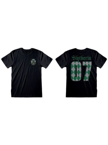 Harry Potter T-Shirt "Quidditch Slytherin 07 T-Shirt" in Schwarz