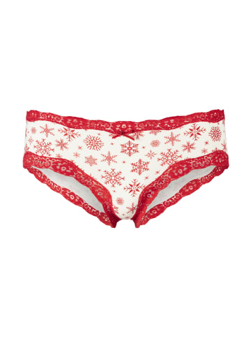 LASCANA Hipster in creme, bordeaux