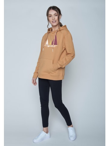 GreenBomb Hoodie Nature SUP in Haselnuss