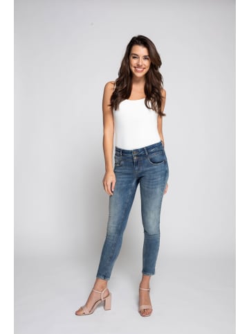 ZHRILL Damen Skinny Jeans KELA Blue in blau