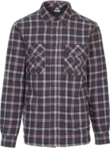 Trespass Hemd "Rapeseed Mens Check Shirt" in Grau