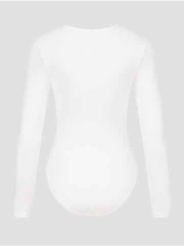 Erlich Textil  Light Touch Langarm Body aus weichem Lyocell in ecru