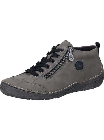 rieker Schnürstiefeletten, Freizeit Stiefeletten, Klassische Halbschuhe in maus