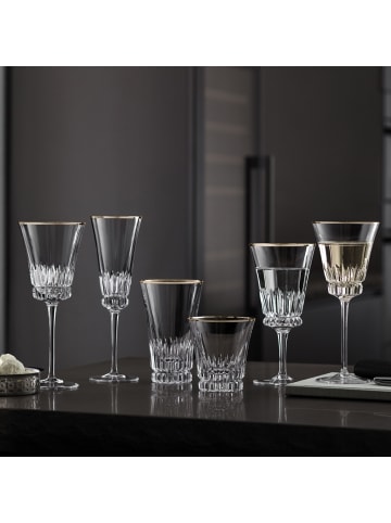 Villeroy & Boch 2er Set Longdrinkgläser Grand Royal Gold 300 ml in transparent-gold