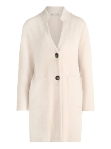 AMBER & JUNE Winter-Strickjacke mit aufgesetzten Taschen in Grau