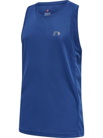 Newline Kinder Sportshirt "Kids Core Running Singlet" in Blau