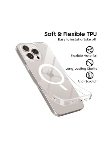 TechProtect TechProtect FlexAir magnetisch iPhone 16e Hülle  Durchsichtig in Transparent