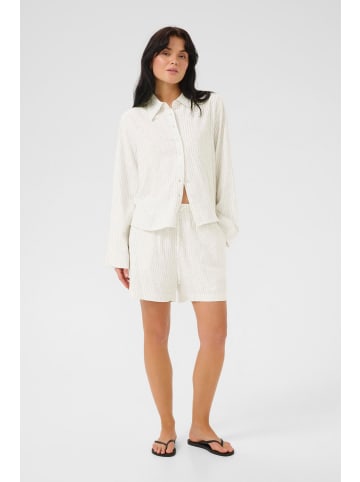 My Essential Wardrobe Langarm - Hemd JannieMW Loose fit in Snow White W. Stripe