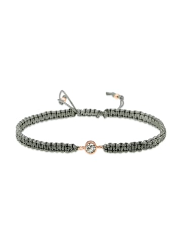 Elli Armband 925 Sterling Silber Knoten in Grau