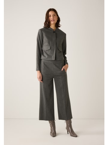 More & More stilvoller, kurzer, Nadelstreifen-Blazer in pin stripe melange