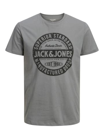 Jack & Jones T-Shirt JJEJEANS in Grau