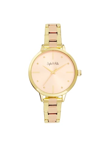 Sophie & Freda Milwaukee Armbanduhr in Gold/Rose Gold