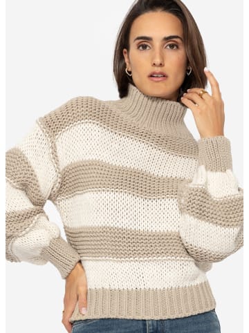SASSYCLASSY Rollkragenpullover in Beige