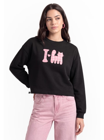 myMo Women Sweatshirt in Black