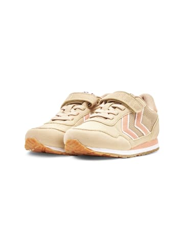 Hummel Klettverschluss Sneaker Reflex Jr Kinder in HUMUS