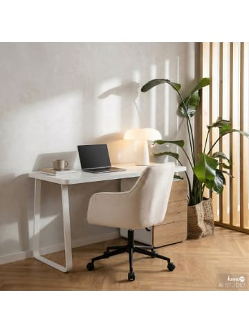 home24 Bürodrehstuhl TWAZI in Beige