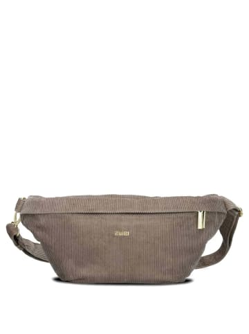 Zwei Mademoiselle MH80 - Gürteltasche 40 cm (leo) in cord-mocca