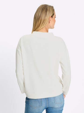 Heine Stehkragenshirt in ecru