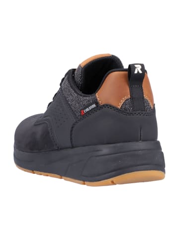 rieker Sneaker Low in Schwarz